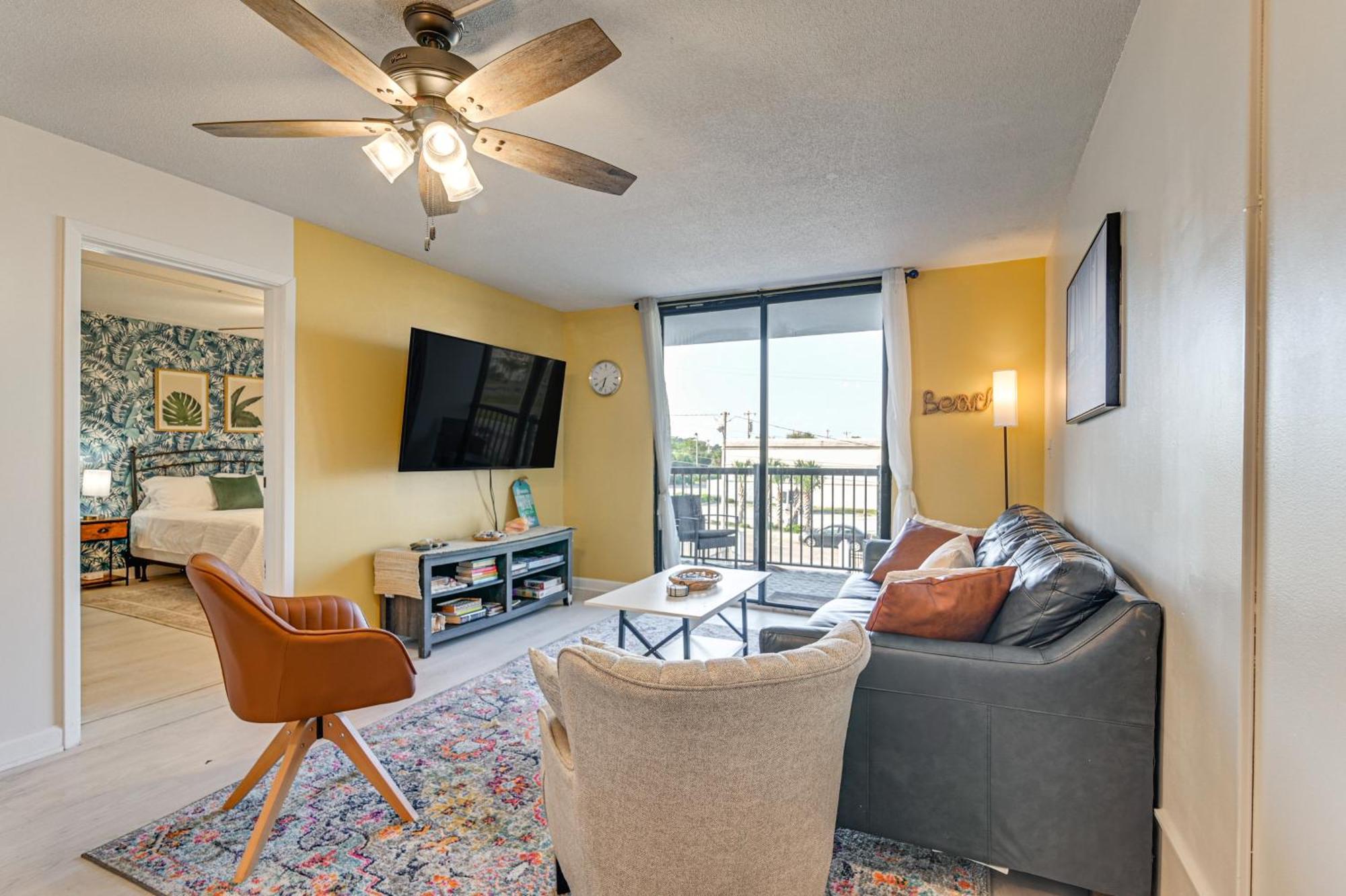 Updated Resort Condo, Walk To Myrtle Beach! Exteriör bild